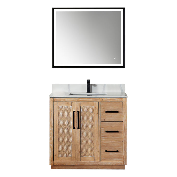 Floral 36" Single Bathroom Vanity