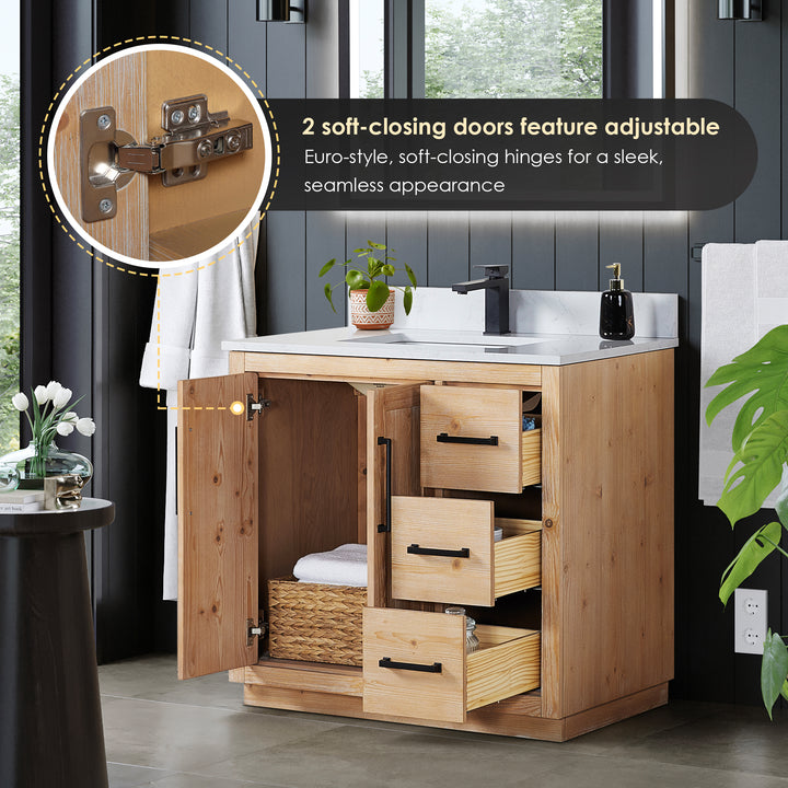 Cicero 36" Single Bathroom Vanity