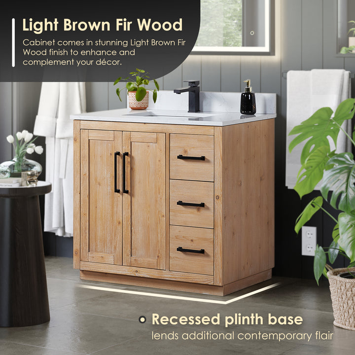 Cicero 36" Single Bathroom Vanity