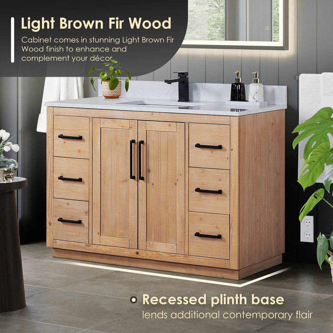 Cicero 48" Single Bathroom Vanity