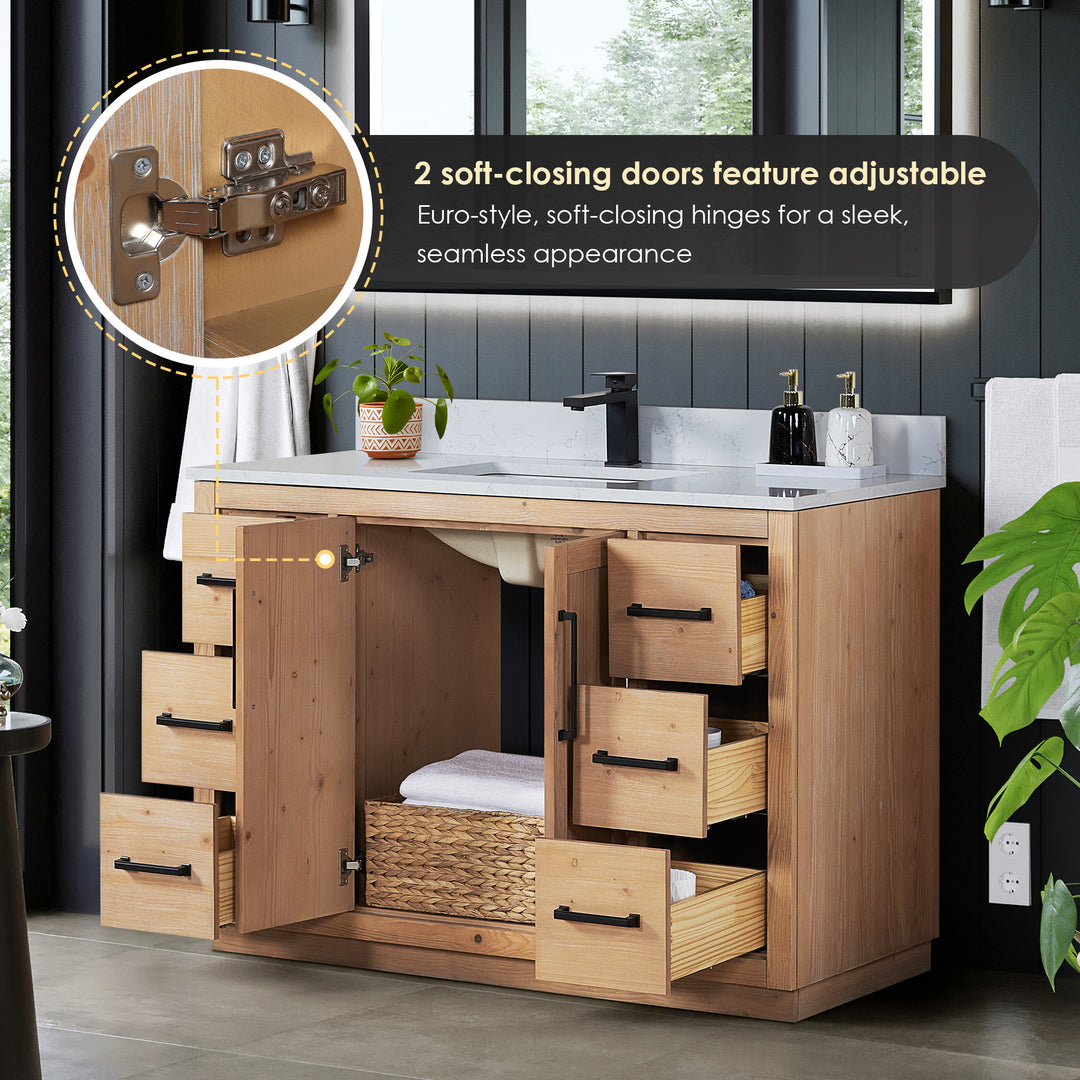 Cicero 48" Single Bathroom Vanity