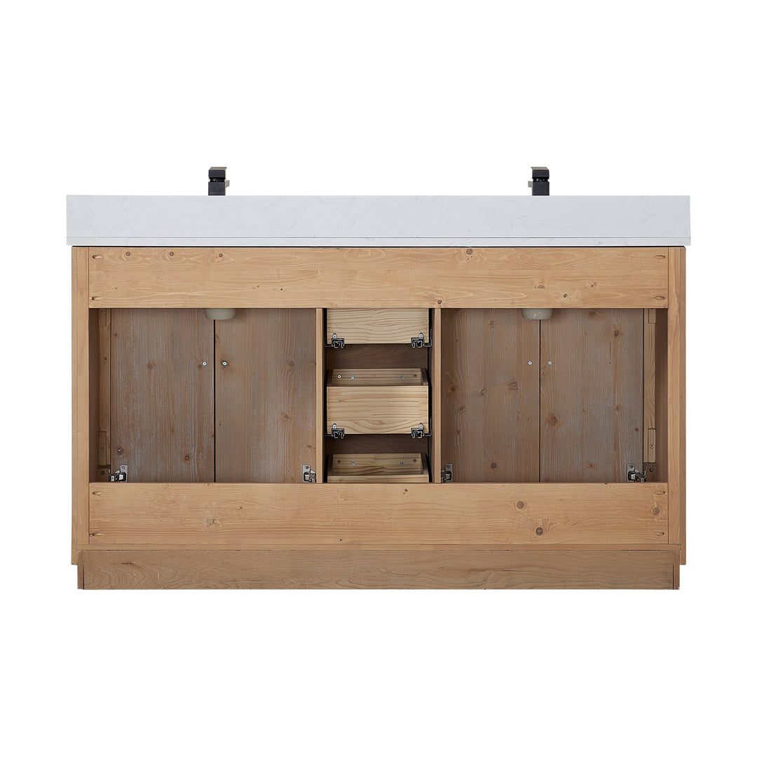 Cicero 60" Double Bathroom Vanity