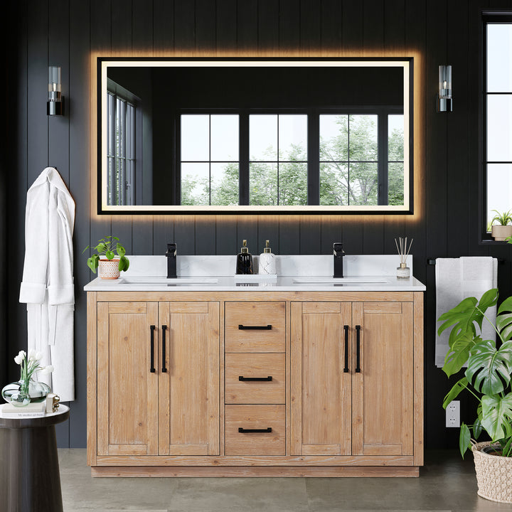 Cicero 60" Double Bathroom Vanity