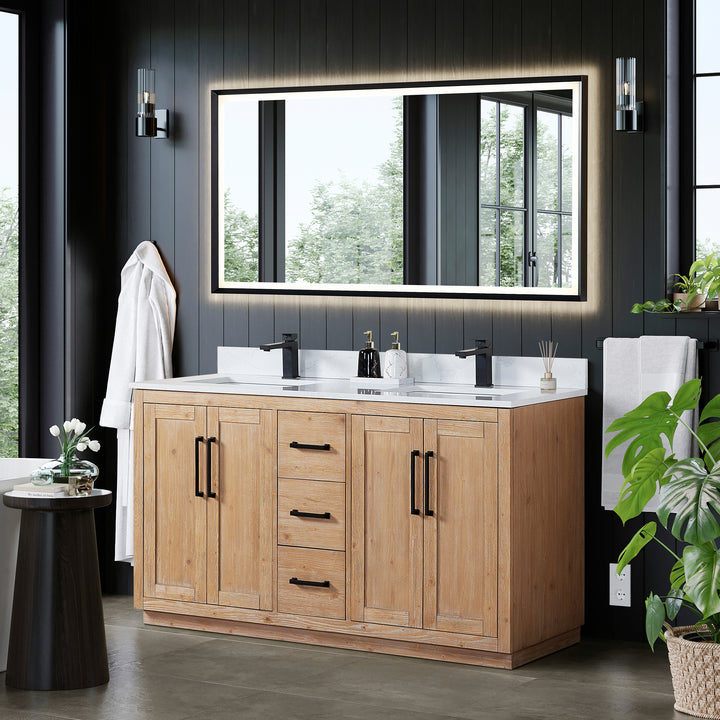Cicero 60" Double Bathroom Vanity
