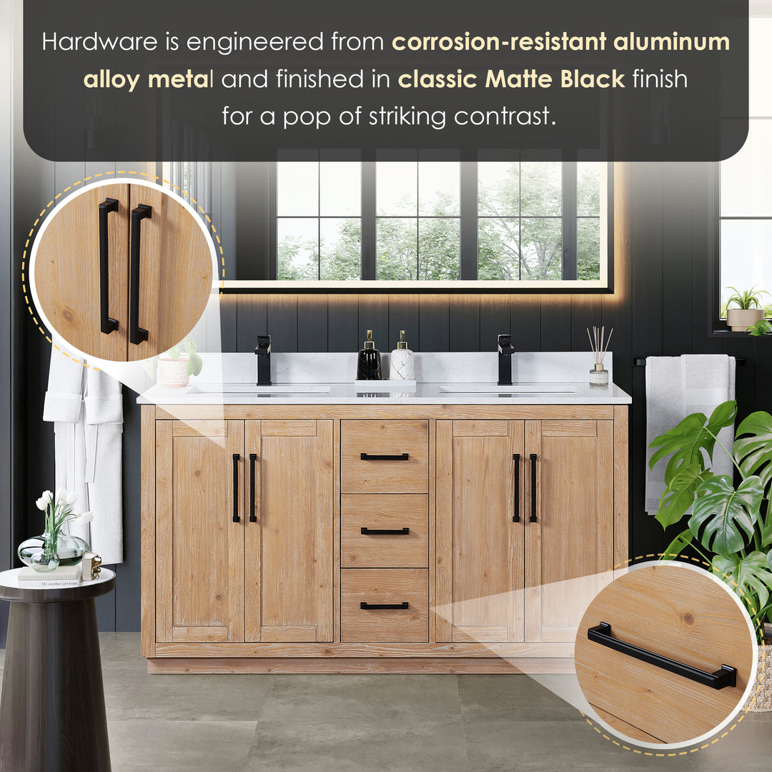 Cicero 60" Double Bathroom Vanity