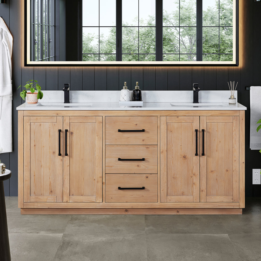 Cicero 72" Double Bathroom Vanity