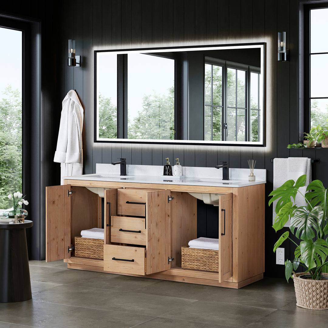 Cicero 72" Double Bathroom Vanity