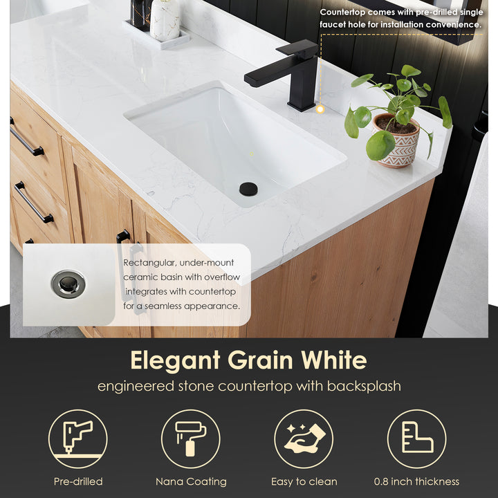 Cicero 72" Double Bathroom Vanity