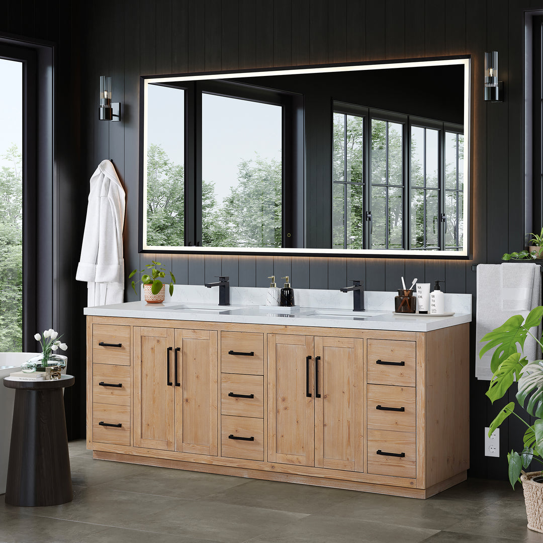 Cicero 84" Double Bathroom Vanity