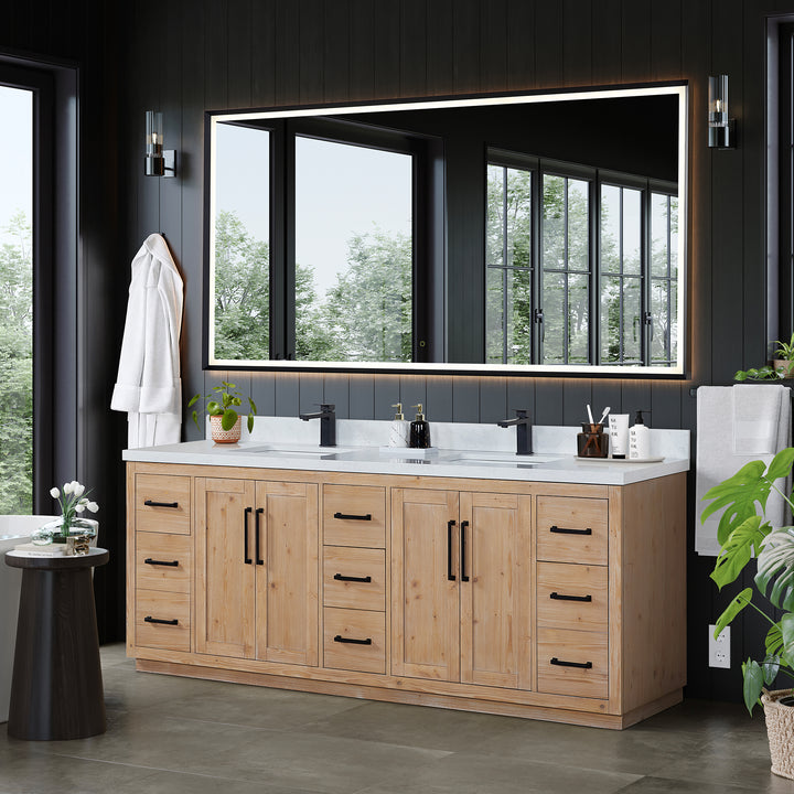 Cicero 84" Double Bathroom Vanity