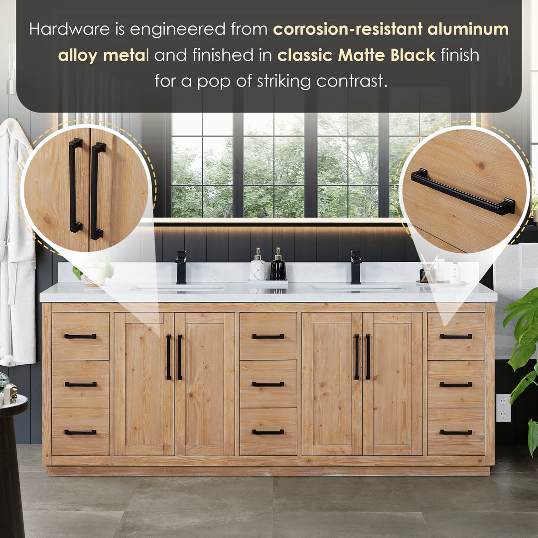 Cicero 84" Double Bathroom Vanity