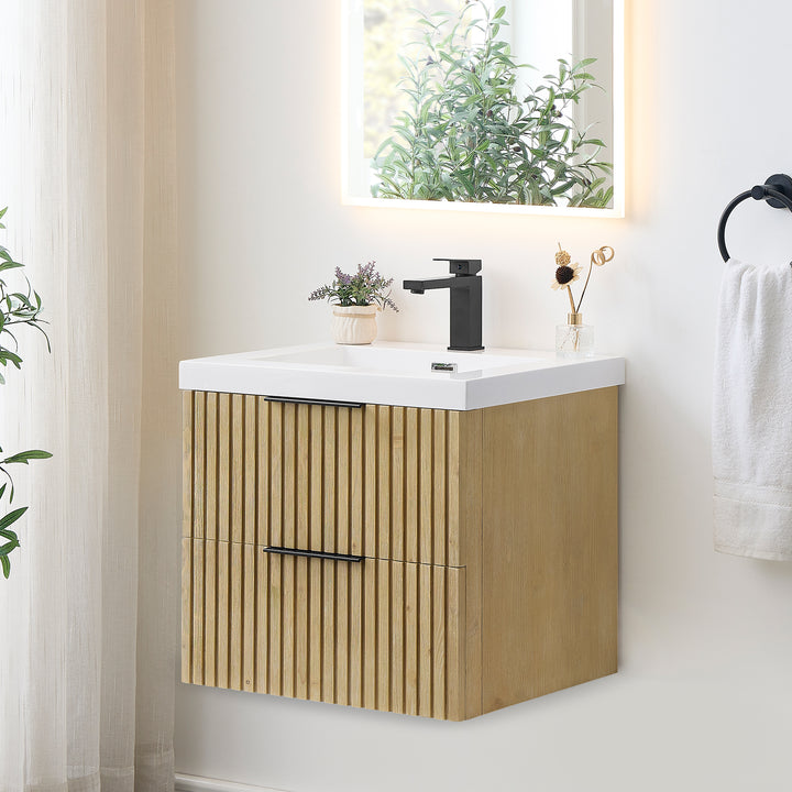Livia 24" Wall-mounted Single Bathroom Vanity