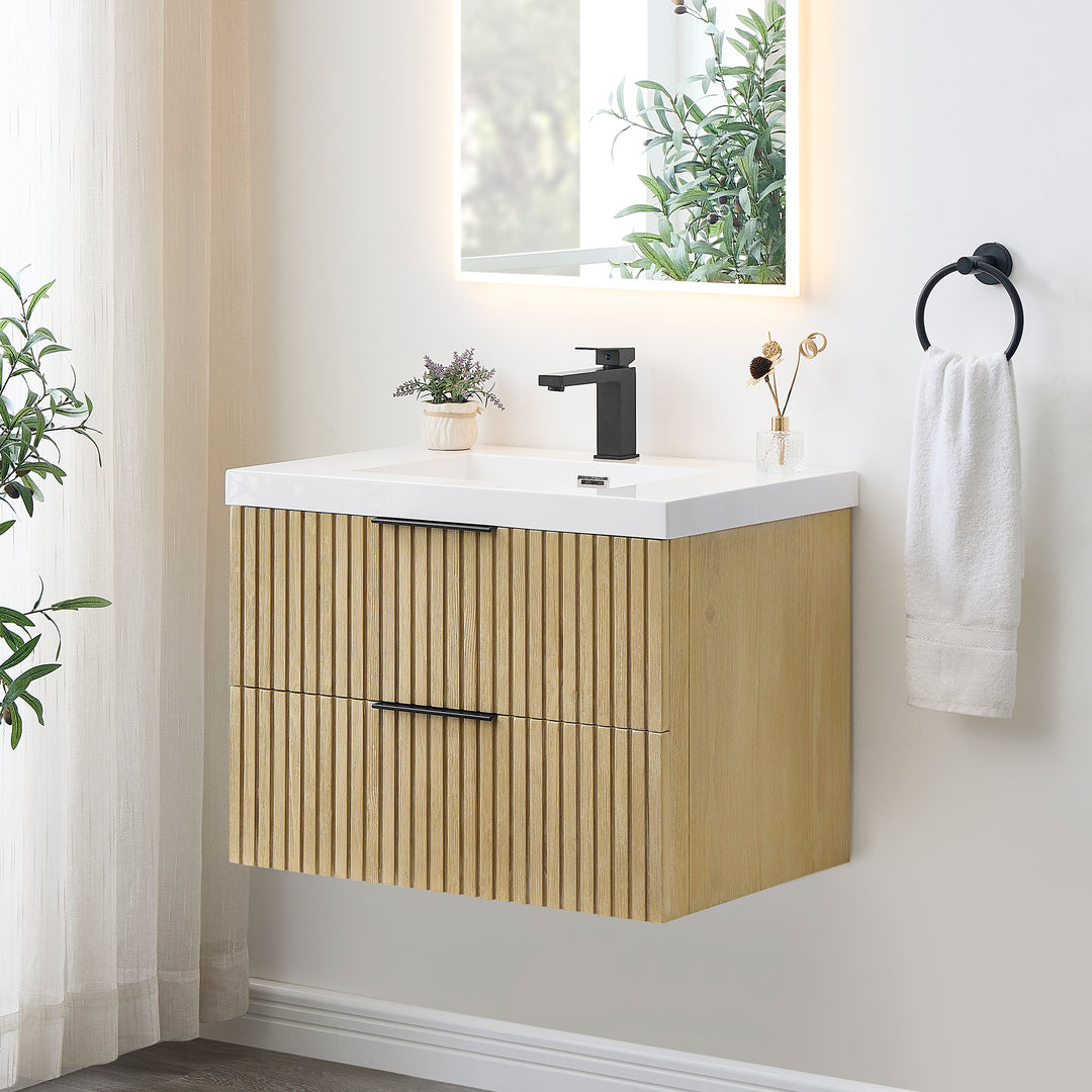 Livia 30" Wall-mounted Single Bathroom Vanity