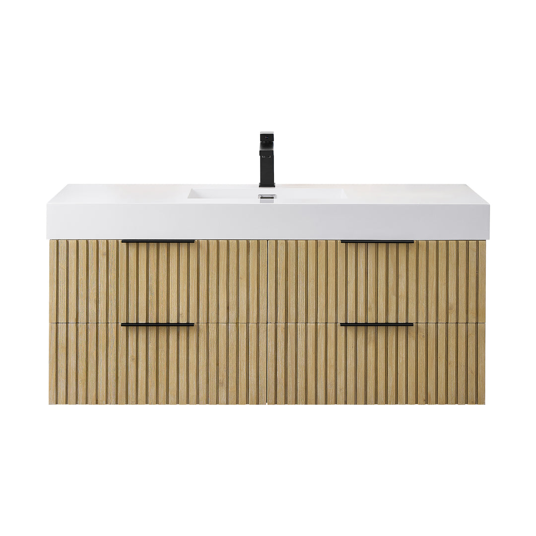 Livia 48" Wall-mounted Single Bathroom Vanity