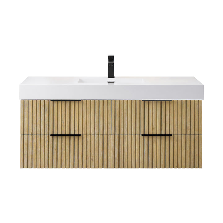 Livia 48" Wall-mounted Single Bathroom Vanity