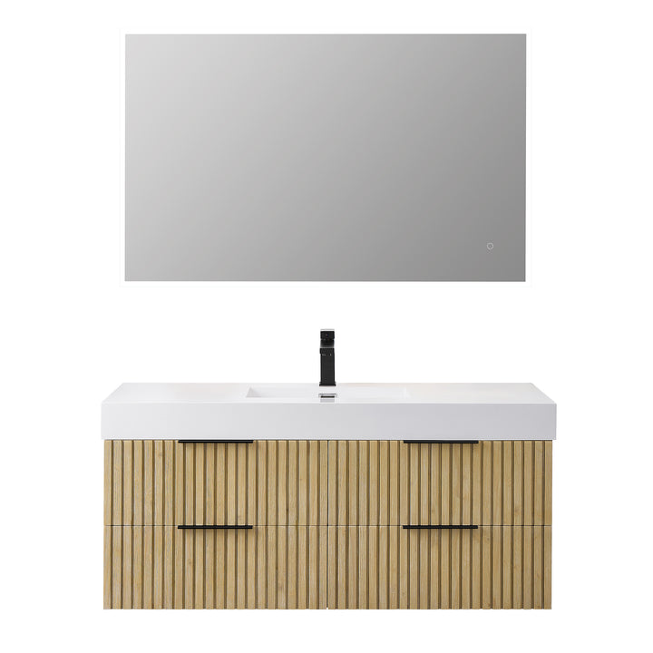 Livia 48" Wall-mounted Single Bathroom Vanity