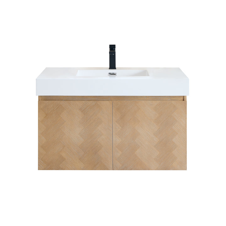 Siena 36" Wall-mounted Single Bathroom Vanity