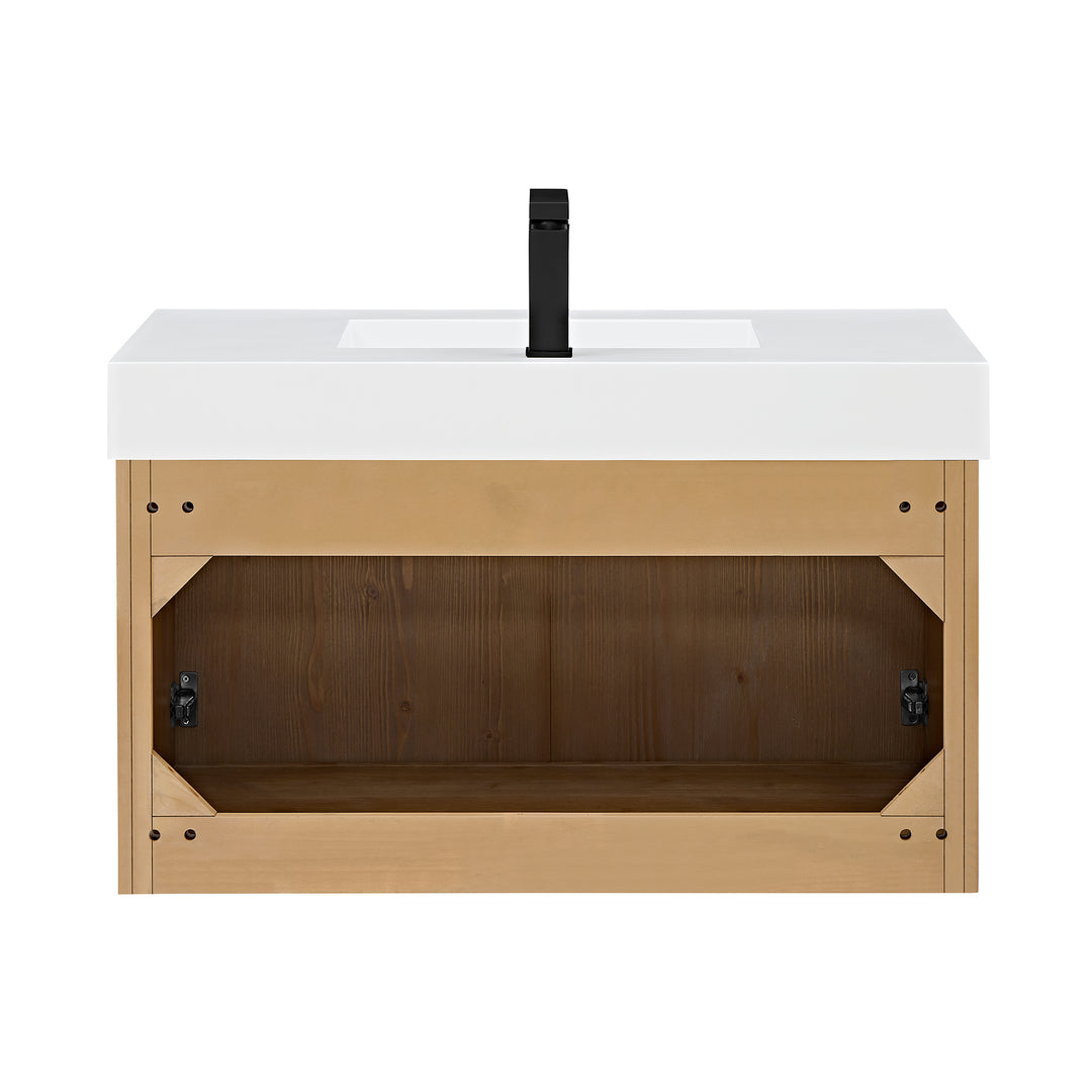 Siena 36" Wall-mounted Single Bathroom Vanity