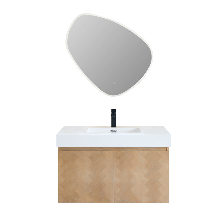 Siena 36" Wall-mounted Single Bathroom Vanity