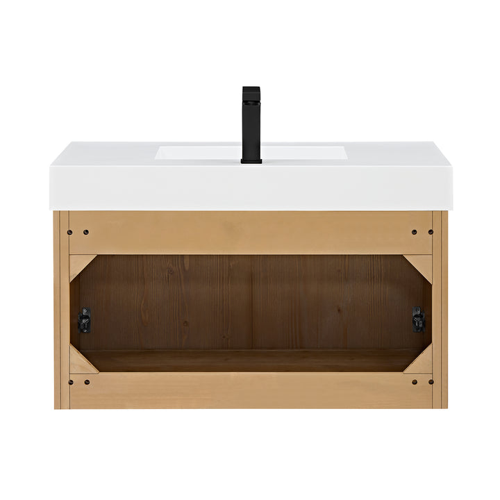 Siena 36" Wall-mounted Single Bathroom Vanity