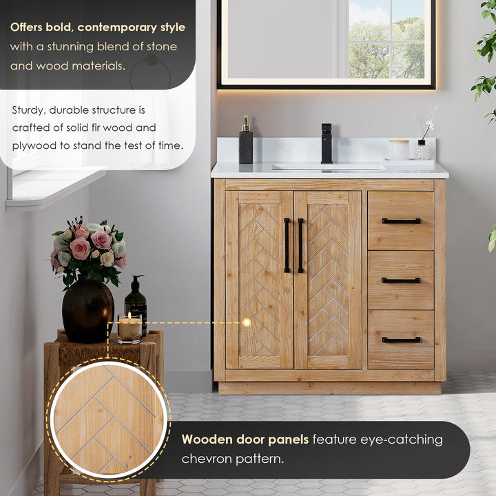 Anais 36" Single Bathroom Vanity