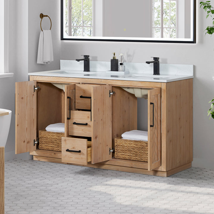Anais 60" Double Bathroom Vanity
