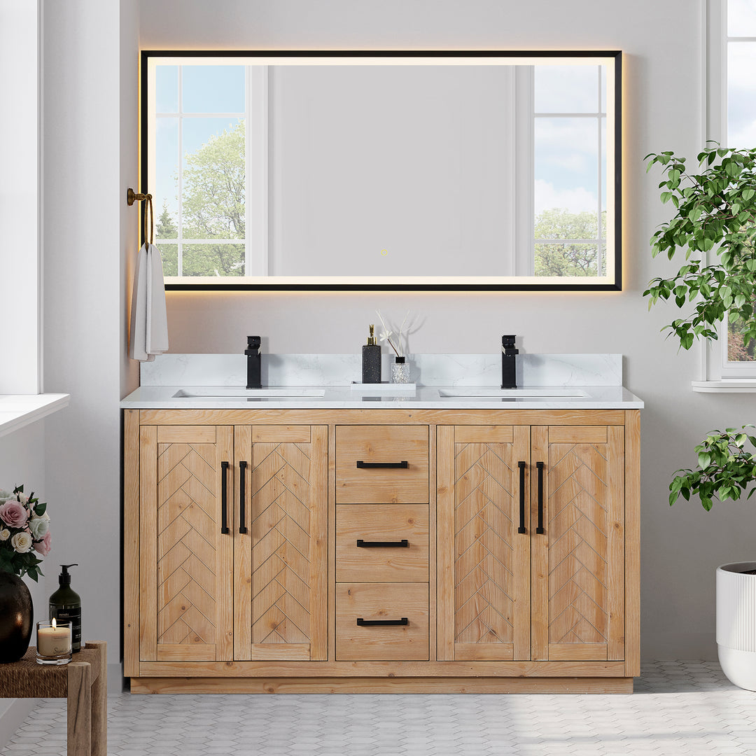 Anais 60" Double Bathroom Vanity
