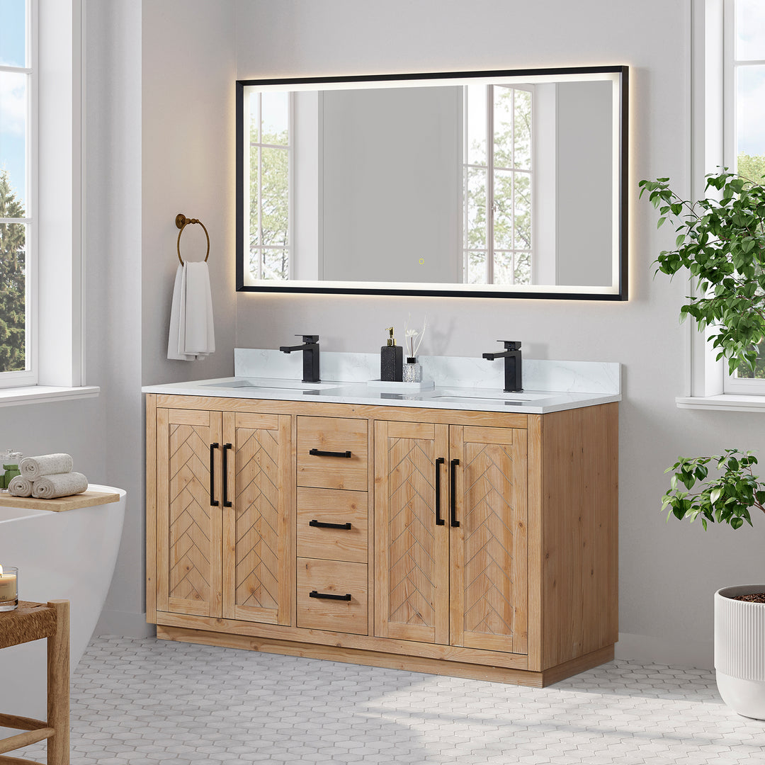 Anais 60" Double Bathroom Vanity