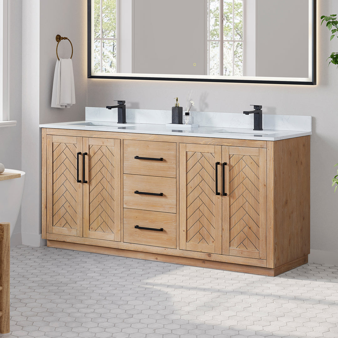 Anais 72" Double Bathroom Vanity
