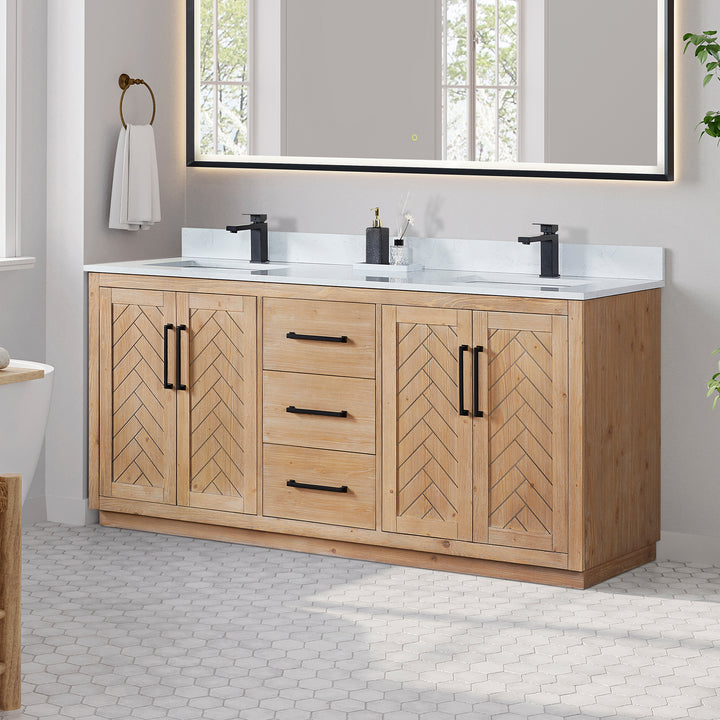 Anais 72" Double Bathroom Vanity