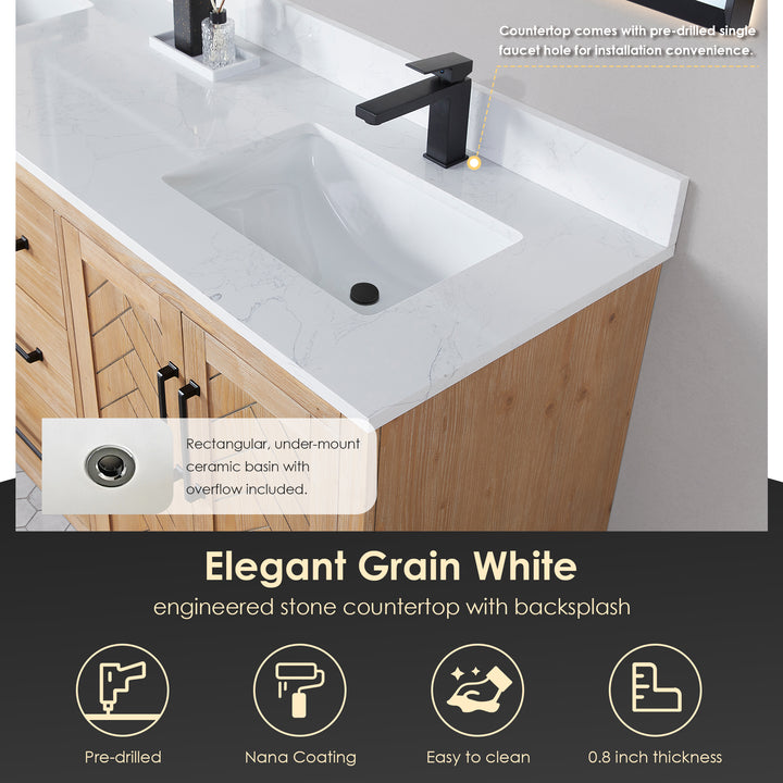 Anais 72" Double Bathroom Vanity