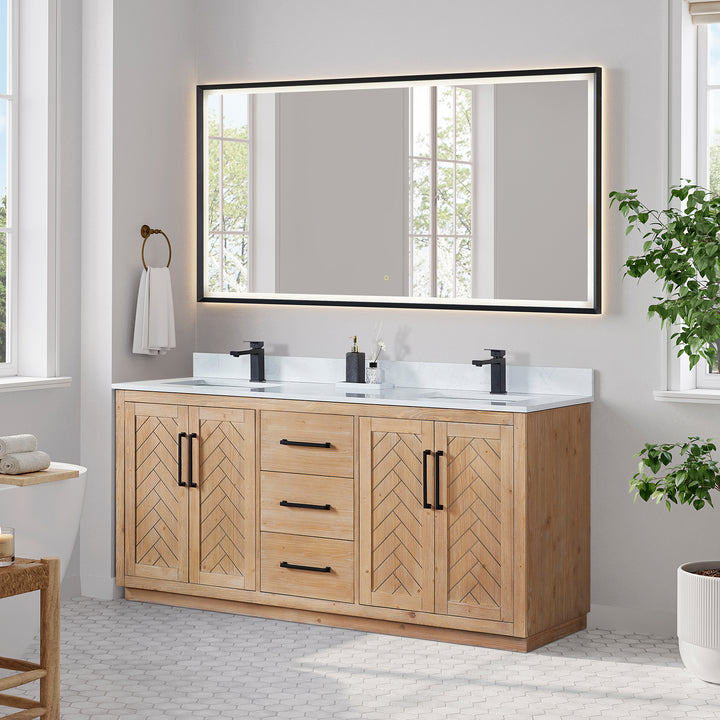 Anais 72" Double Bathroom Vanity