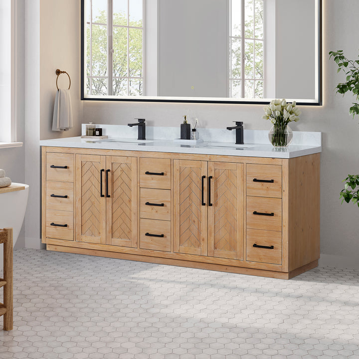 Anais 84" Double Bathroom Vanity