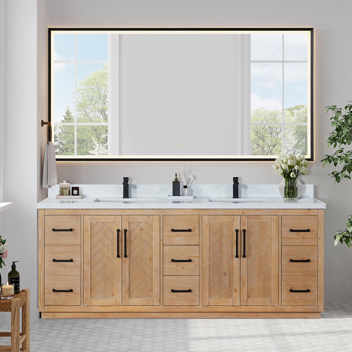 Anais 84" Double Bathroom Vanity