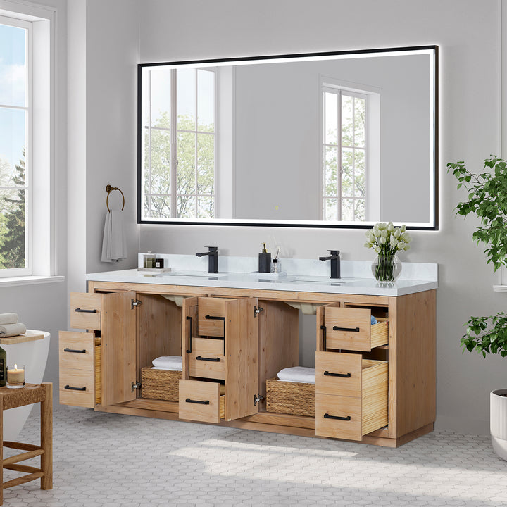 Anais 84" Double Bathroom Vanity