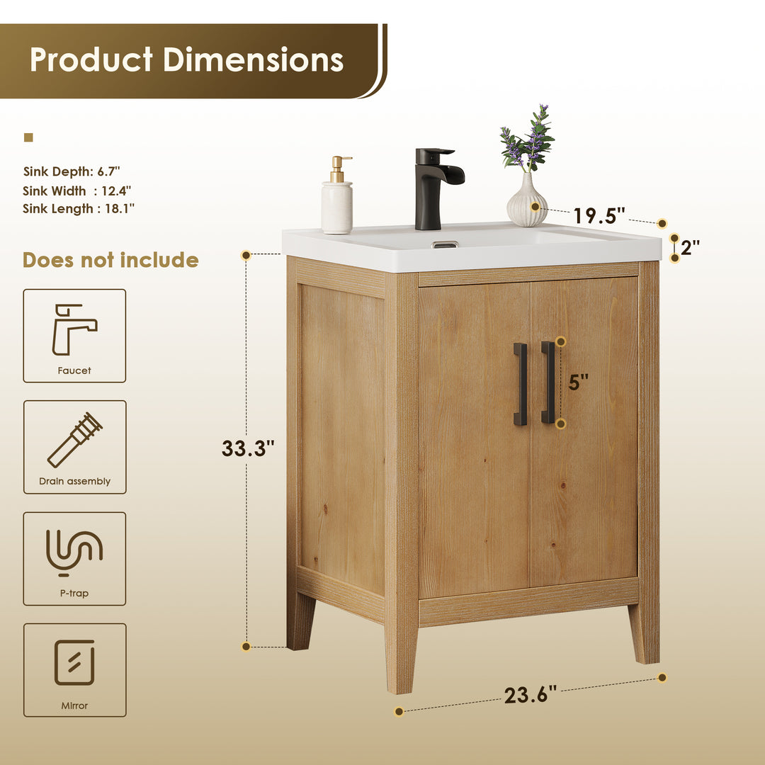 Solara 24" Single Bathroom Vanity
