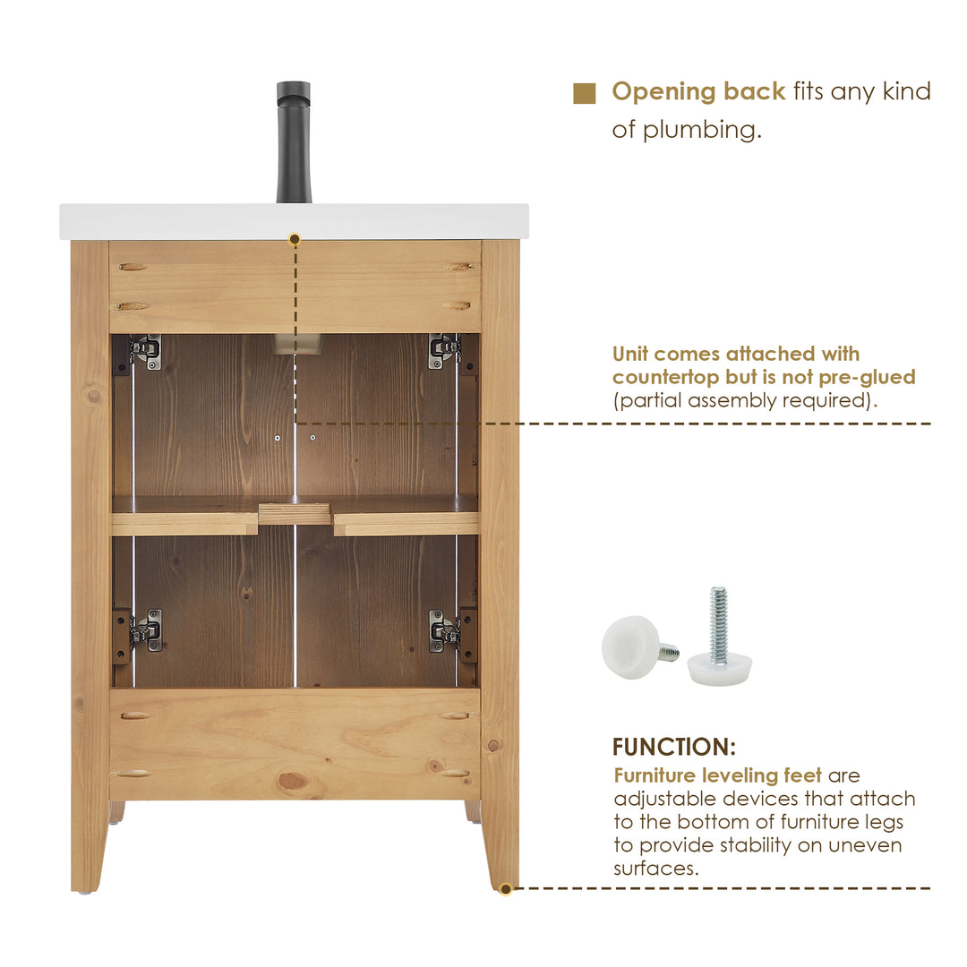 Solara 24" Single Bathroom Vanity