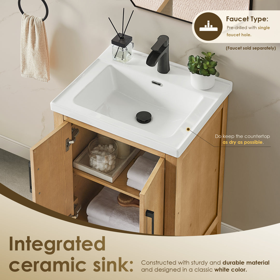 Solara 24" Single Bathroom Vanity