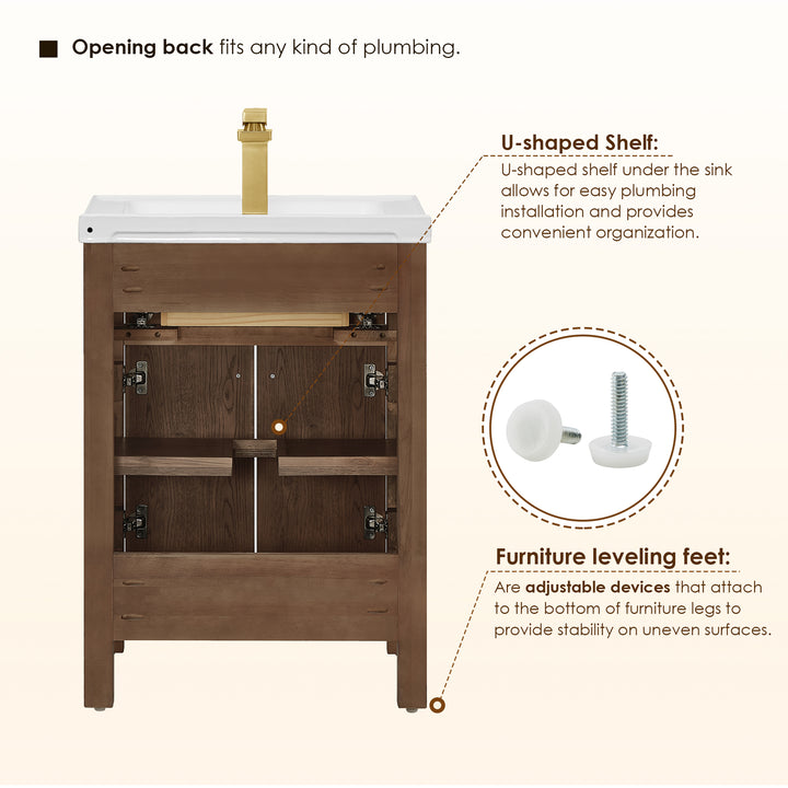 Cerrito 24" Single Bathroom Vanity