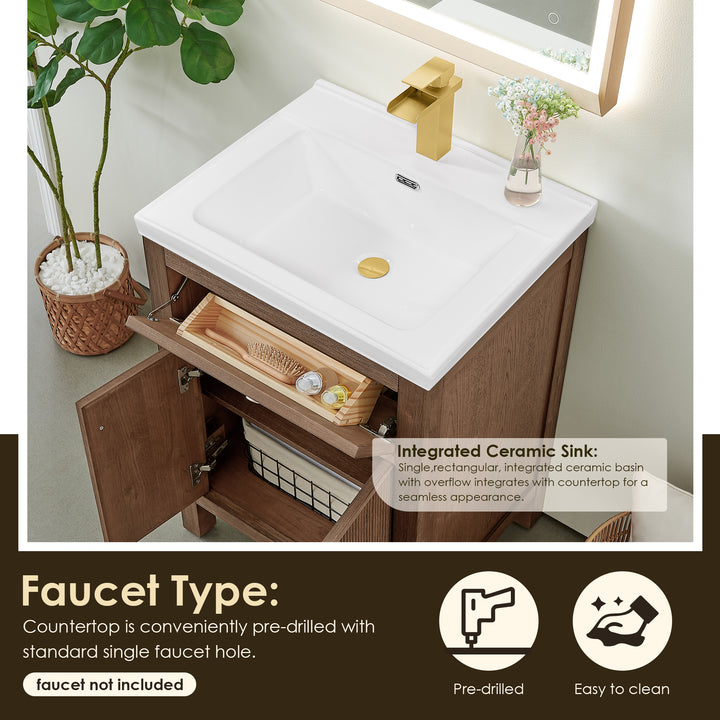 Cerrito 24" Single Bathroom Vanity