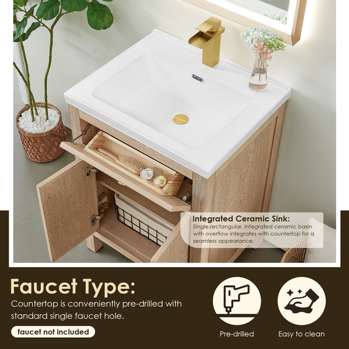 Cerrito 24" Single Bathroom Vanity