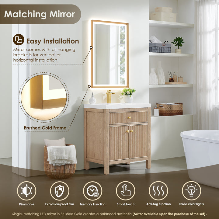 Cerrito 30" Single Bathroom Vanity