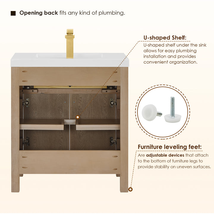 Cerrito 30" Single Bathroom Vanity