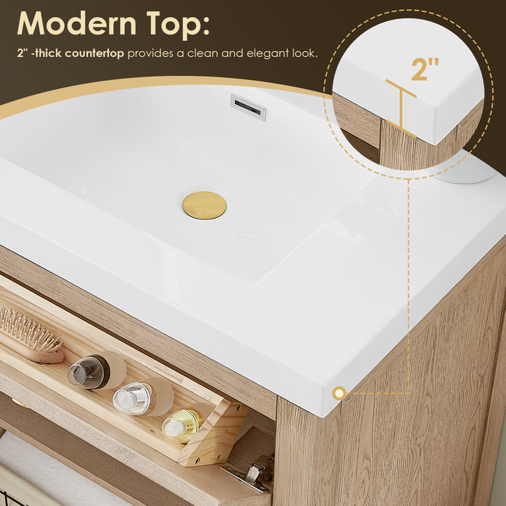 Cerrito 30" Single Bathroom Vanity