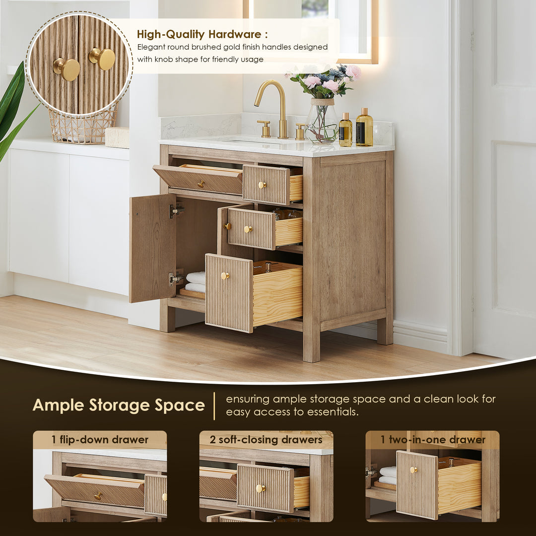 Cerrito 36" Single Bathroom Vanity