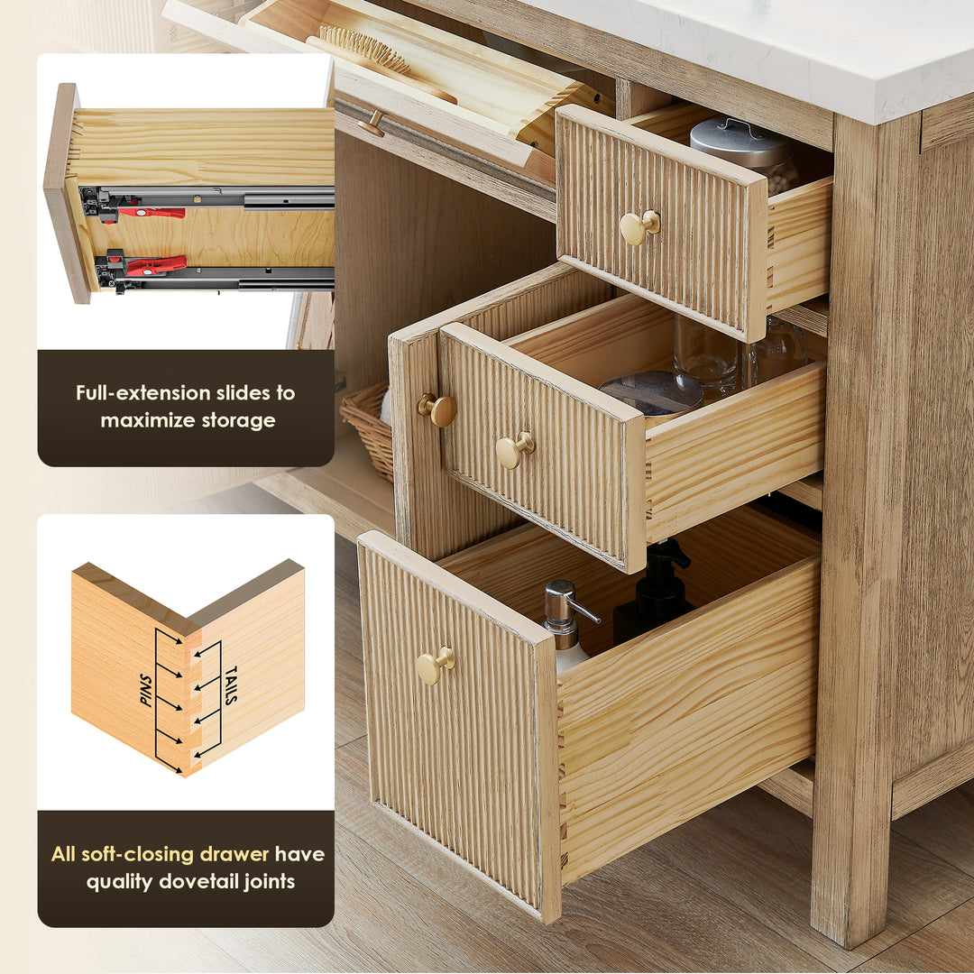 Cerrito 36" Single Bathroom Vanity