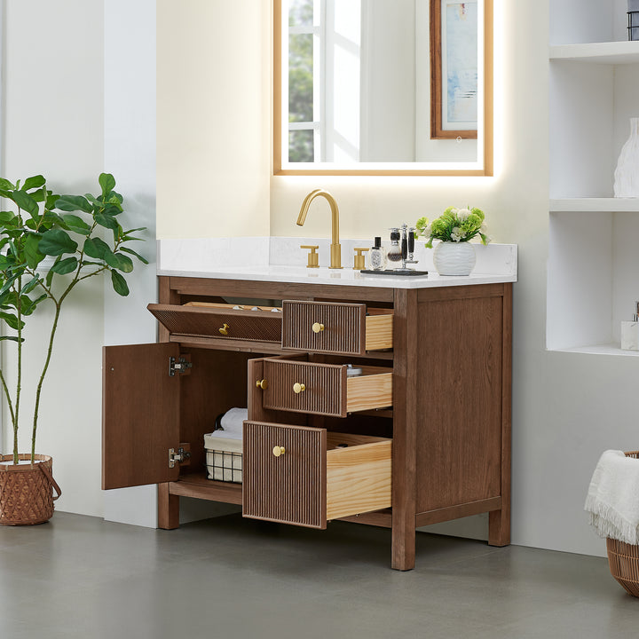 Cerrito 42" Single Bathroom Vanity