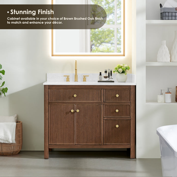 Cerrito 42" Single Bathroom Vanity