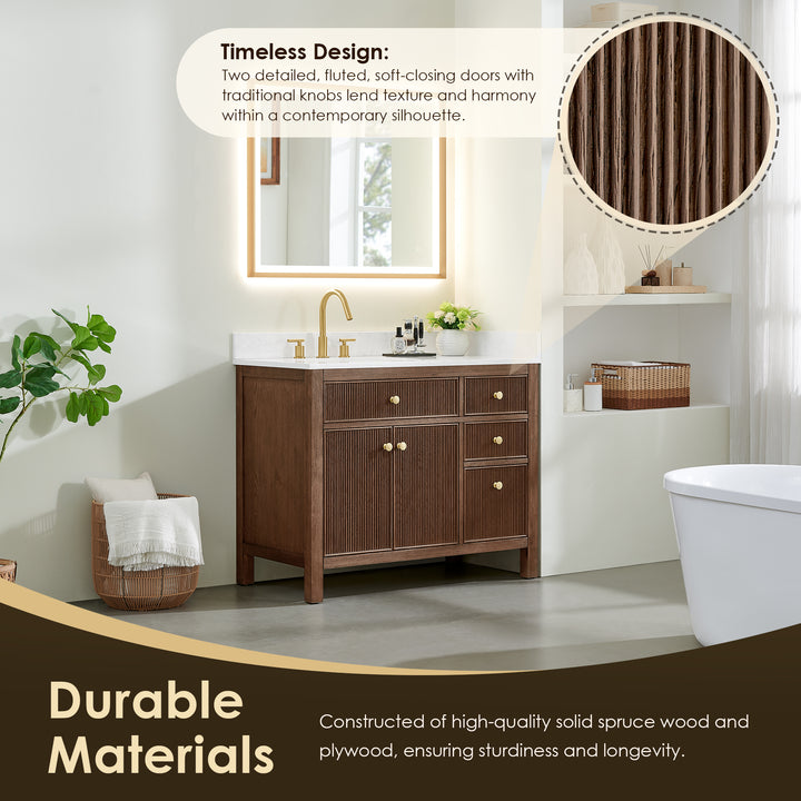 Cerrito 42" Single Bathroom Vanity