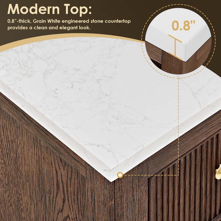 Cerrito 42" Single Bathroom Vanity